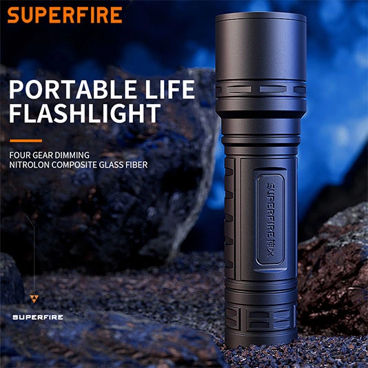 SUPER FIRE S33-X edc Taschenlampe