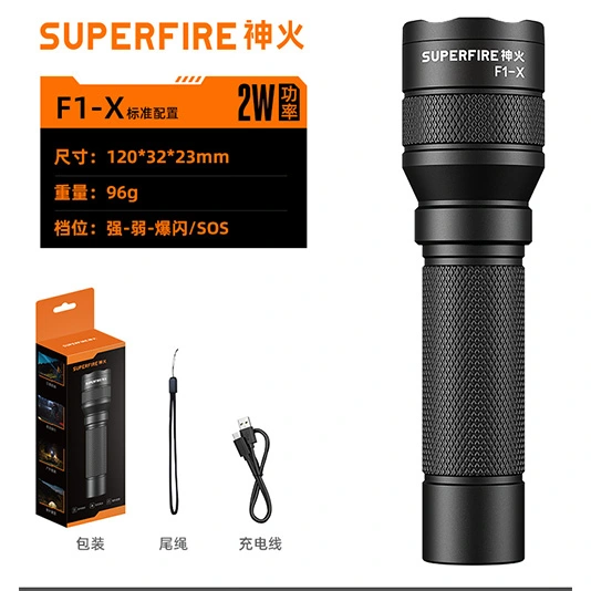 SUPER FIRE F1 EDC Flahlight