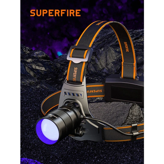 SUPER FIRE HZ01 Vielseitiger UV-Zoombarer Scheinwerfer