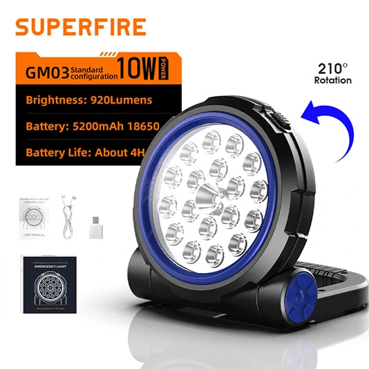 SUPERIFER GM03 Multifunktion ales Arbeits licht