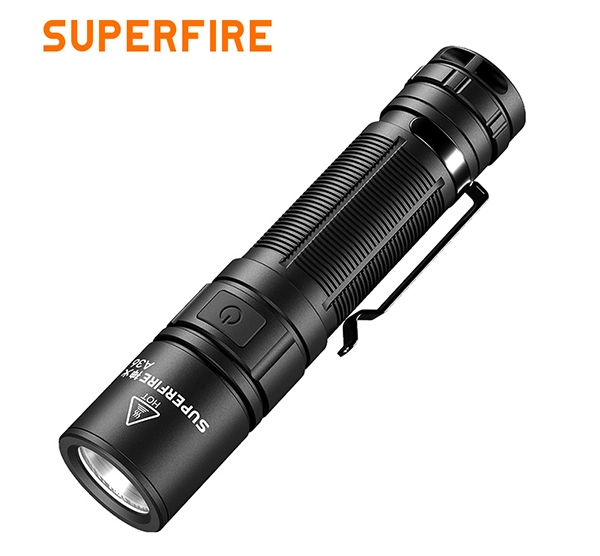 SUPER FIRE A36 Taschenlampe mit hoher Intensität
