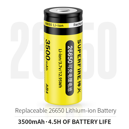 SUPERFIRE F1-A High Power Flashlight - 翻译中...